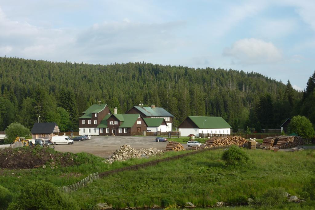 Penzion U Pstruha Modrava Esterno foto